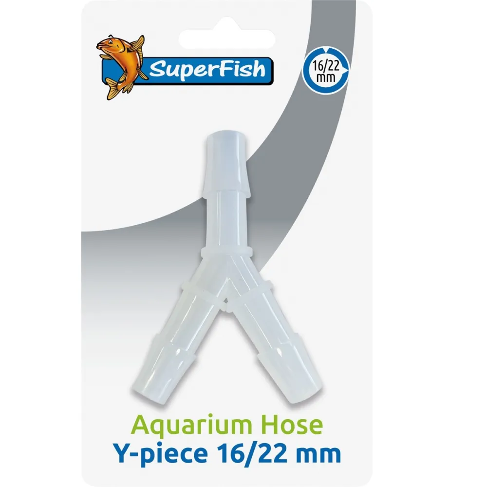 Superfish Aquariumslang Y-stuk 16/22mm