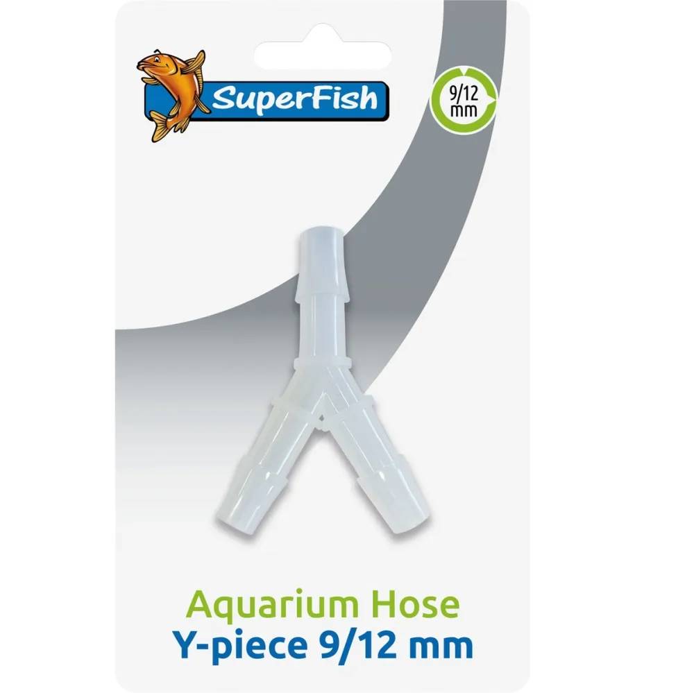 Superfish Aquariumslang Y-stuk 9/12mm