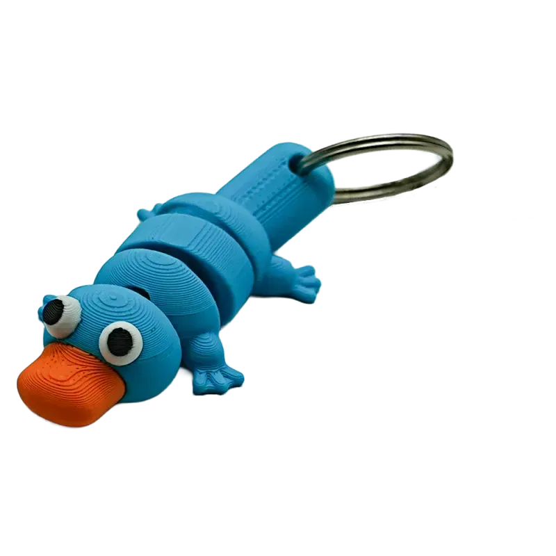 Vogelbekdier (Platypus) sleutelhanger