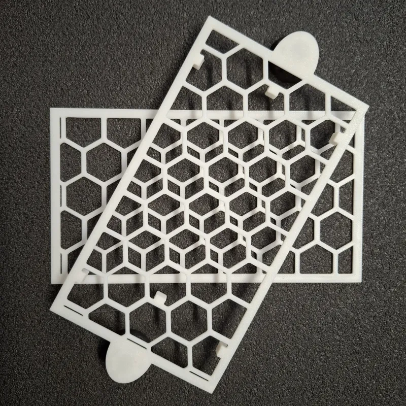 Moss Grid 10 x 18 cm WIT