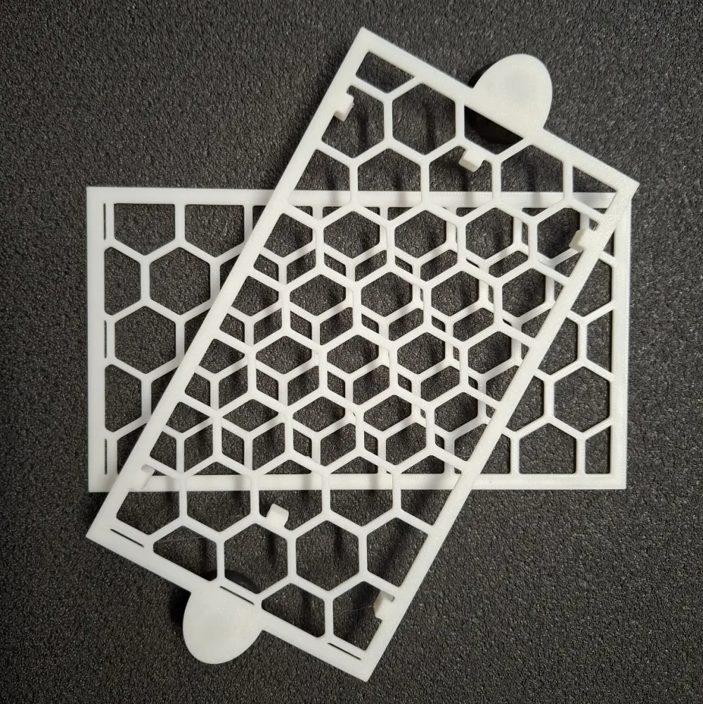 Moss Grid 10 x 18 cm WIT