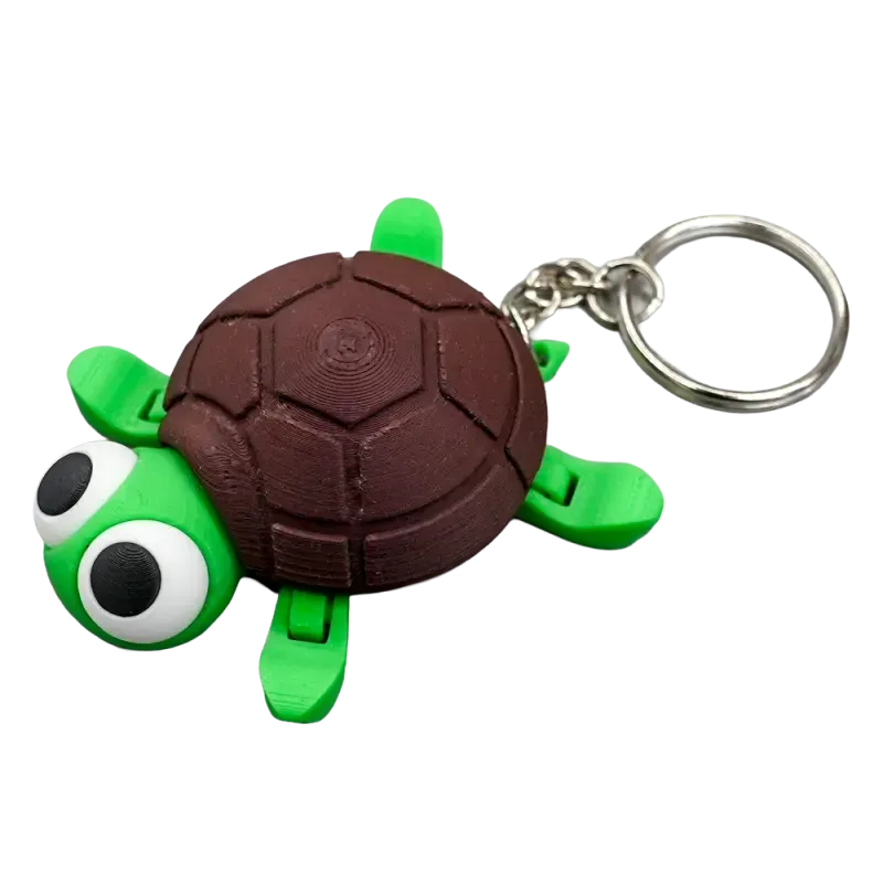 Schildpad sleutelhanger 
