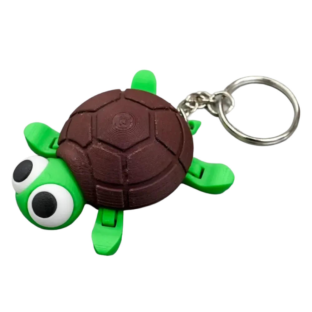 Schildpad sleutelhanger 