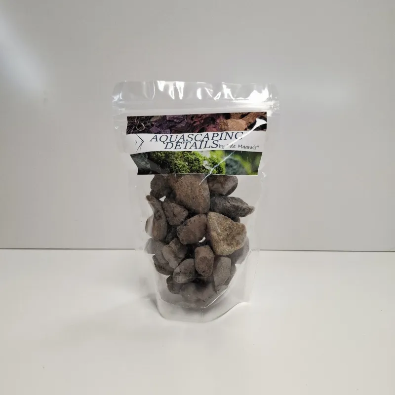 Black Lava Pebble 300 gram
