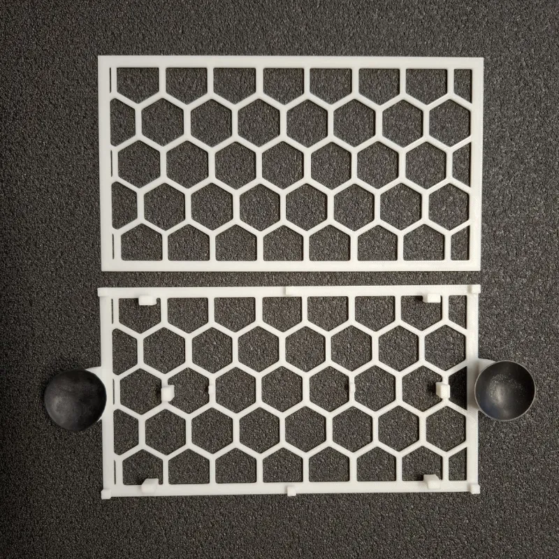 Moss Grid 10 x 18 cm WIT