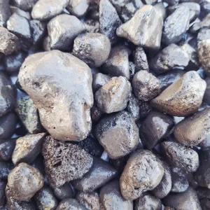 Black Lava Pebble 750 gram