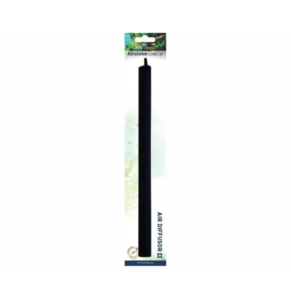 HS Aqua luchtsteen zwart 300mm