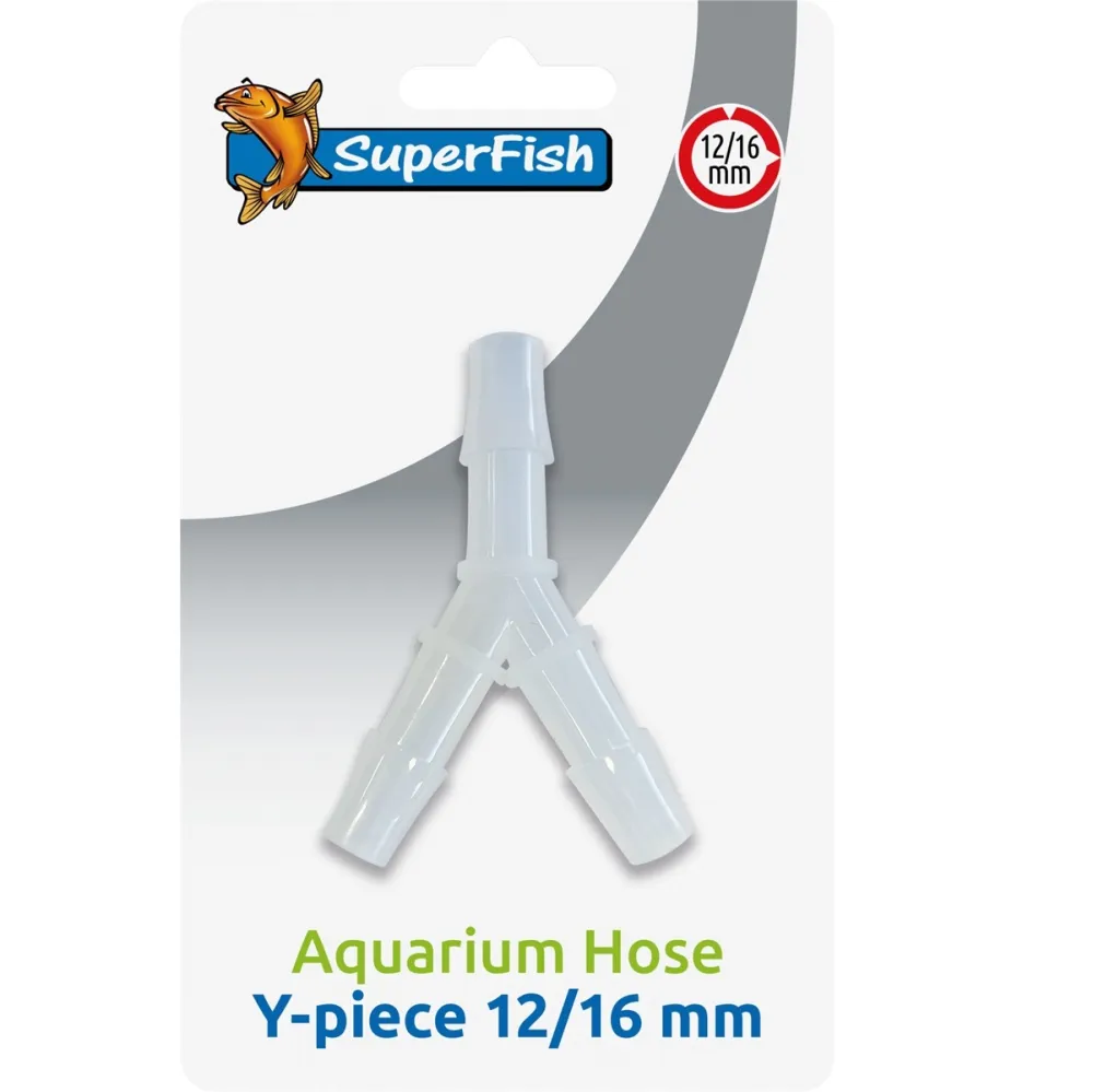 Superfish Aquariumslang Y-stuk 12/16mm