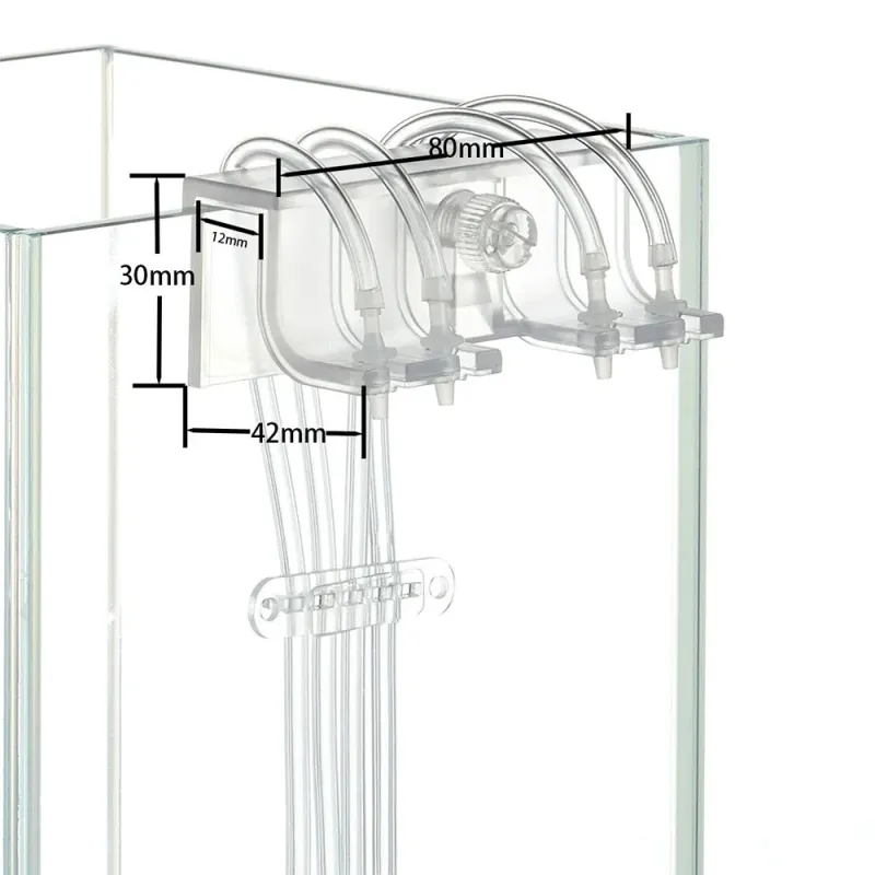 Chihiros Dosing Tube Holder Set met U houder